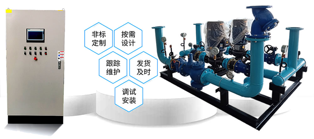 高层直连加压供热机组图片展示